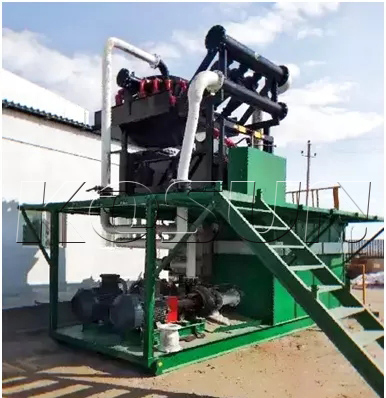 Drilling fluid cleaner system