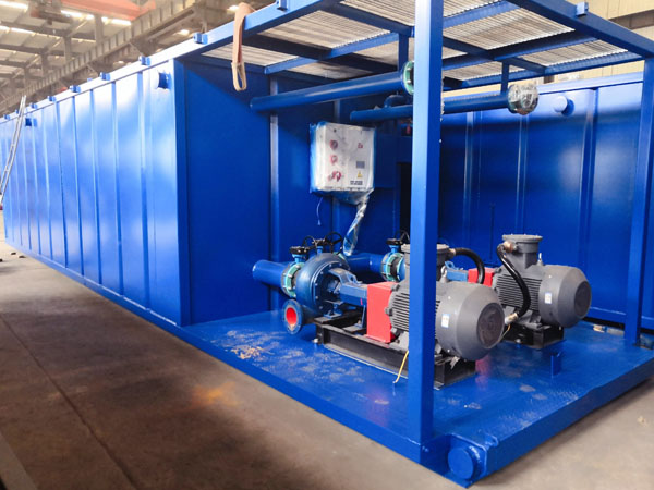 drilling rig solids control system