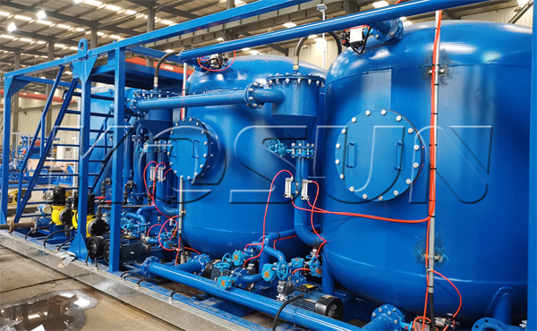Wastewater Air Flotation Treatment Plant Unit Group